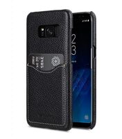 Premium Leather Case for Samsung Galaxy S8 Plus - Card Slot Back Cover