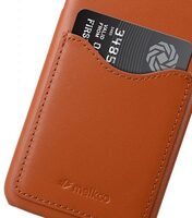 Melkco Premium Leather Card Slot Back Cover V2 for Samsung Galaxy S8 Plus - ( Brown )