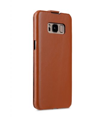 Melkco Premium Leather Case for Samsung Galaxy S8 Plus - Jacka Type ( Brown )