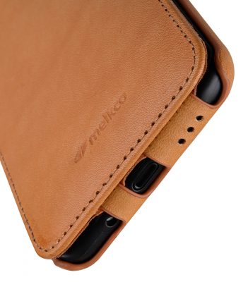 Melkco Jacka Series Premium Vegetable Leather Case for Samsung Galaxy S8 Plus - Jacka Type ( Brown )