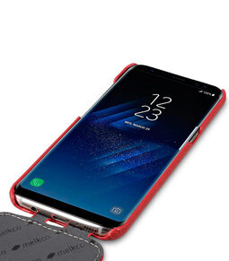 Melkco Premium Leather Case for Samsung Galaxy S8 Plus - Jacka Type ( Red LC )