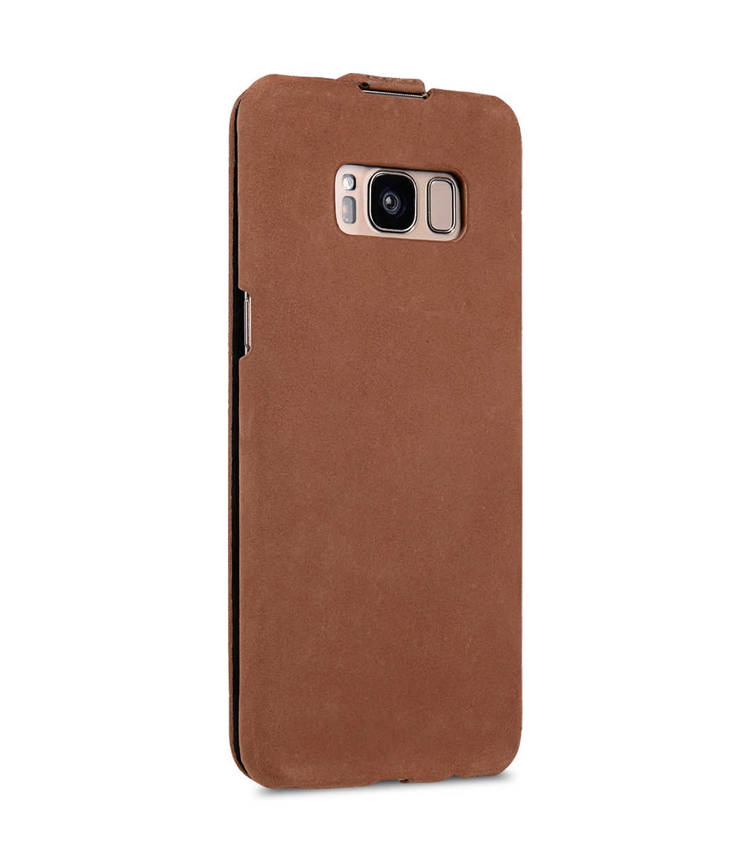 Melkco Premium Leather Case for Samsung Galaxy S8 - Jacka Type ( Classic Vintage Brown )