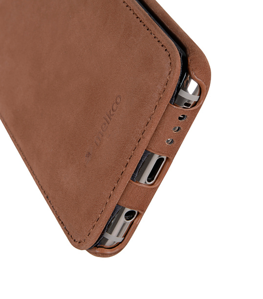 Melkco Premium Leather Case for Samsung Galaxy S8 - Jacka Type ( Classic Vintage Brown )