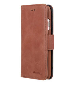 Melkco Premium Leather Cases for Apple iPhone 6 (4.7") - Wallet Book Type (Classic Vintage Brown)