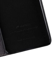 Premium Leather Case for Huawei Mate 9 Pro - Wallet Book Type (Black LC)Ver.7