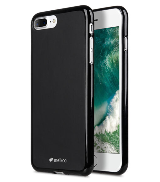 Melkco Poly Jacket TPU Case for Apple iPhone 7 / 8 Plus (5.5") - Black Mat