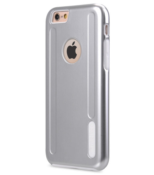 Melkco Special Edition Metallic Kubalt Series for iPhone 6s Plus ( Silver / White )