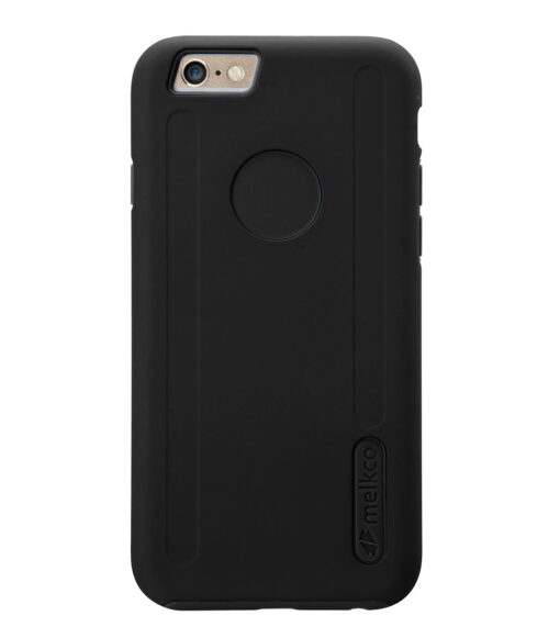 Melkco Kubalt Double Layer Cases for Apple iPhone 6 (5.5") (Black/Black)