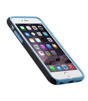 Melkco Kubalt Double Layer Cases for Apple iPhone 6 (4.7") (Black / Dark Blue)