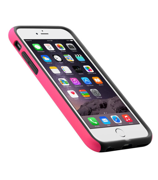 Melkco Kubalt Double Layer Cases for Apple iPhone 6 (4.7") (Pink / Black)
