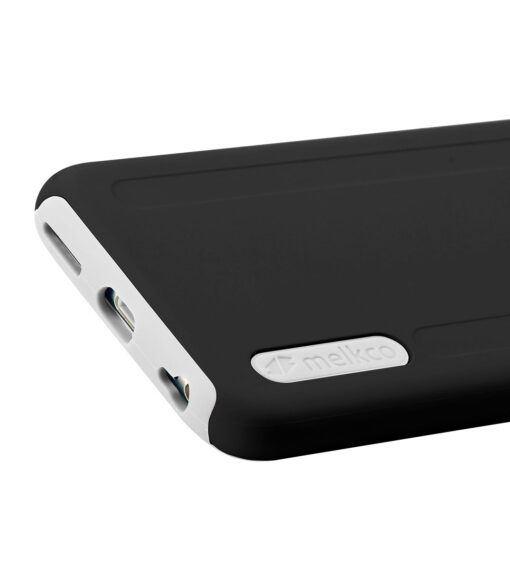 Melkco Kubalt Double Layer Cases for Apple iPhone 6 (5.5") (Black/White)
