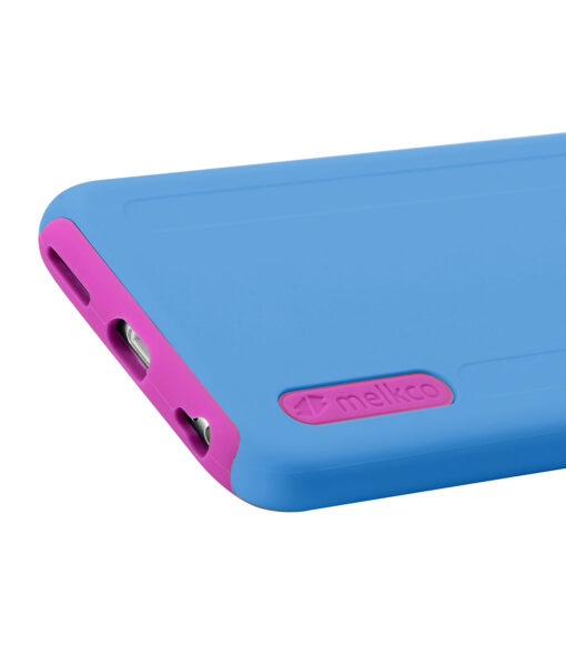Melkco Kubalt Double Layer Cases for Apple iPhone 6 (4.7") (Blue / Pink)