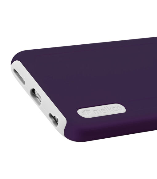 Melkco Kubalt Double Layer Cases for Apple iPhone 6 Air 4.7" (Purple / White)