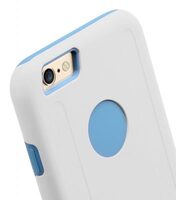 Melkco Kubalt Double Layer Cases for Apple iPhone 6 (5.5") (White / Dark Blue)