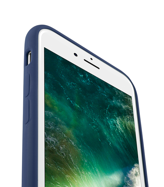 Melkco Aqua Silicone Case for Apple iPhone 7 / 8 Plus (5.5") - ( Dark Blue )