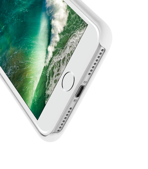 Melkco Aqua Silicone Case for Apple iPhone 7 / 8 Plus (5.5") - ( White )