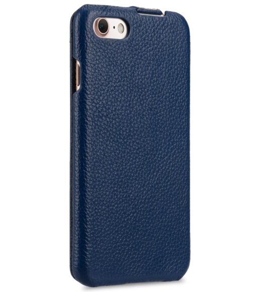 Melkco Premium Leather Case for Apple iPhone 7 (4.7") - Jacka Type (Dark Blue LC)