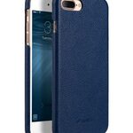 Melkco Premium Leather Snap Cover for Apple iPhone 7 / 8 (5.5")Plus - Dark Blue LC
