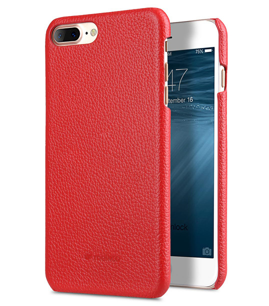 Melkco Premium Leather Snap Cover for Apple iPhone 7 / 8 Plus(5.5") - Red LC
