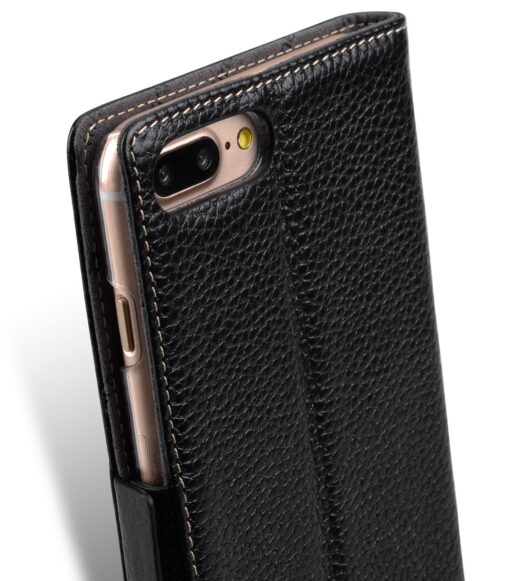 Melkco Premium Leather Case for Apple iPhone 7 / 8 Plus (5.5") - Locka Type (Black LC)
