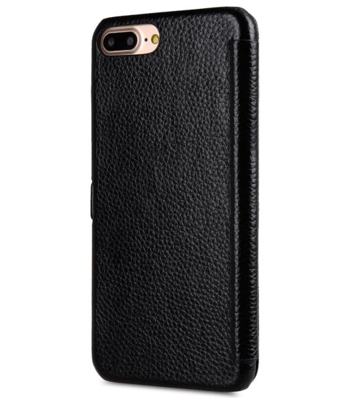 Melkco Premium Leather Case for Apple iPhone 7 / 8 Plus (5.5") - Booka Type (Black LC)