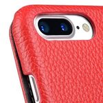 Melkco Premium Leather Case for Apple iPhone 7 / 8 Plus (5.5") - Booka Type (Red LC)
