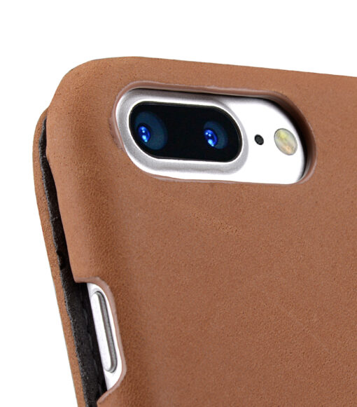 Melkco Premium Leather Case for Apple iPhone 7 / 8 Plus(5.5") - Booka Type (Classic Vintage Brown)