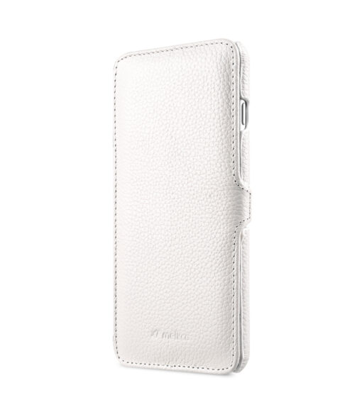 Melkco Premium Leather Case for Apple iPhone 7 / 8 Plus (5.5") - Booka Type (White LC)