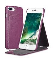 Melkco Premium Leather Case for Apple iPhone 7 / 8 Plus (5.5") - Jacka Stand Type (Purple LC)