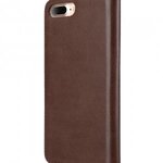 Melkco Premium Cowhide Leather Herman Series Book Style Case for Apple iPhone 7 / 8 Plus (5.5") (Brown)