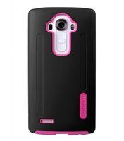 Kubalt Double Layer Case for LG Optimus G4 - Black / Pink