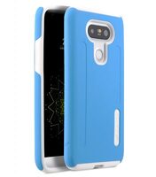 Kubalt special edition double layer case for LG Optimus G5 - (Blue / White)