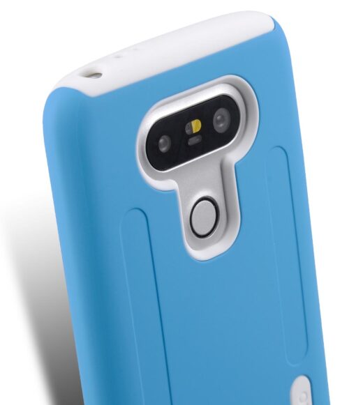 Kubalt special edition double layer case for LG Optimus G5 - (Blue / White)