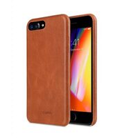 Melkco Elite Series Waxfall Pattern Premium Leather Coaming Snap Cover Case for Apple iPhone 7 / 8 Plus (5.5") - ( Tan WF )