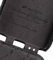 Melkco Premium Leather Case for Apple iPhone 7 / 8 (4.7") - Jacka Type (Black CR)