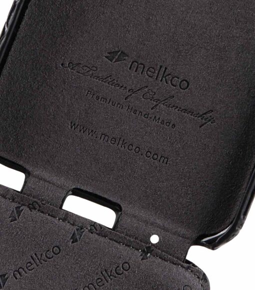 Melkco Premium Leather Case for Apple iPhone 7 / 8 Plus (5.5") - Jacka Type (Black CR)