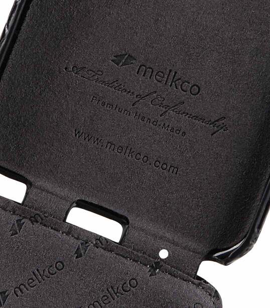 Melkco Premium Leather Case for Apple iPhone 7 / 8 Plus (5.5") - Jacka Type (Black CR)