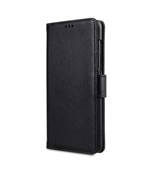Melkco PU Leather Wallet Book Type Case for Huawei Mate 10 Lite - (Black LC PU)