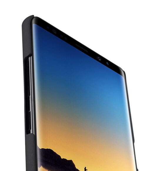 Melkco Rubberized PC Cover for Samsung Galaxy Note 8 - (Black)