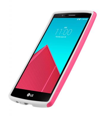 Melkco Special Edition Kubalt Double Layer Cases for LG Optimus G4 - Pink / White
