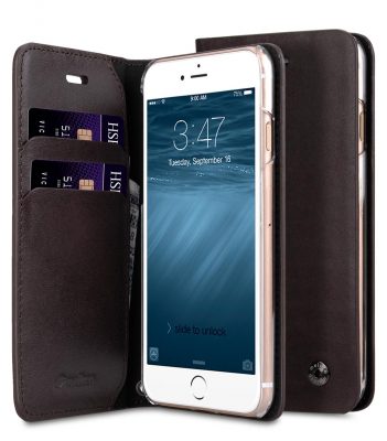 Melkco Fashion Cocktail Series Slim Flip Premium Leather Case for Apple iPhone 7 / 8 (4.7'') - (Italian Coffee)