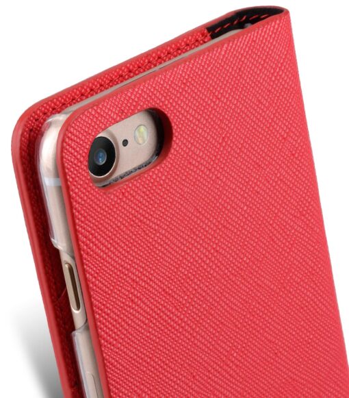 Melkco Fashion Cocktail Series slim Filp Case for Apple iPhone 7 / 8 (4.7') - (Fluorescent Red)