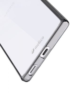 Melkco PolyUltima Case for Sony Xperia XA1 Ultra - (Transparent Black)