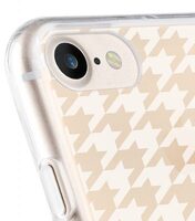 Melkco Nation Series Houndstooth Check Pattern TPU Case for Apple iPhone 7 / 8 (4.7")- (Transprent)