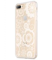 Melkco Nation Series Flower Pattern TPU Case for Apple iPhone 7 / 8 Plus - (Transprent)