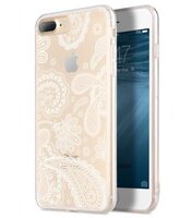 Melkco Nation Series Paisley Pattern TPU Case for Apple iPhone 7 / 8 Plus - (Transprent)