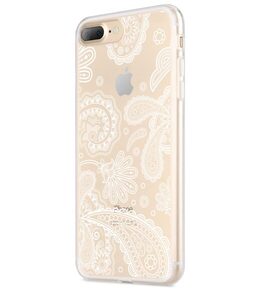 Melkco Nation Series Paisley Pattern TPU Case for Apple iPhone 7 / 8 Plus - (Transprent)