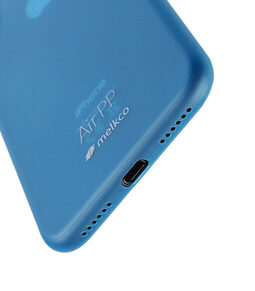 Melkco Air PP Case for Apple iPhone X - (Transparent Blue)