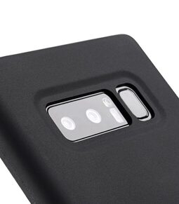Melkco Aqua Silicone Case for Samsung Galaxy Note 8 - (Black)