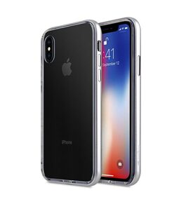 Melkco Dual Layer Pro Case for Apple iPhone 8/X - (Silver)